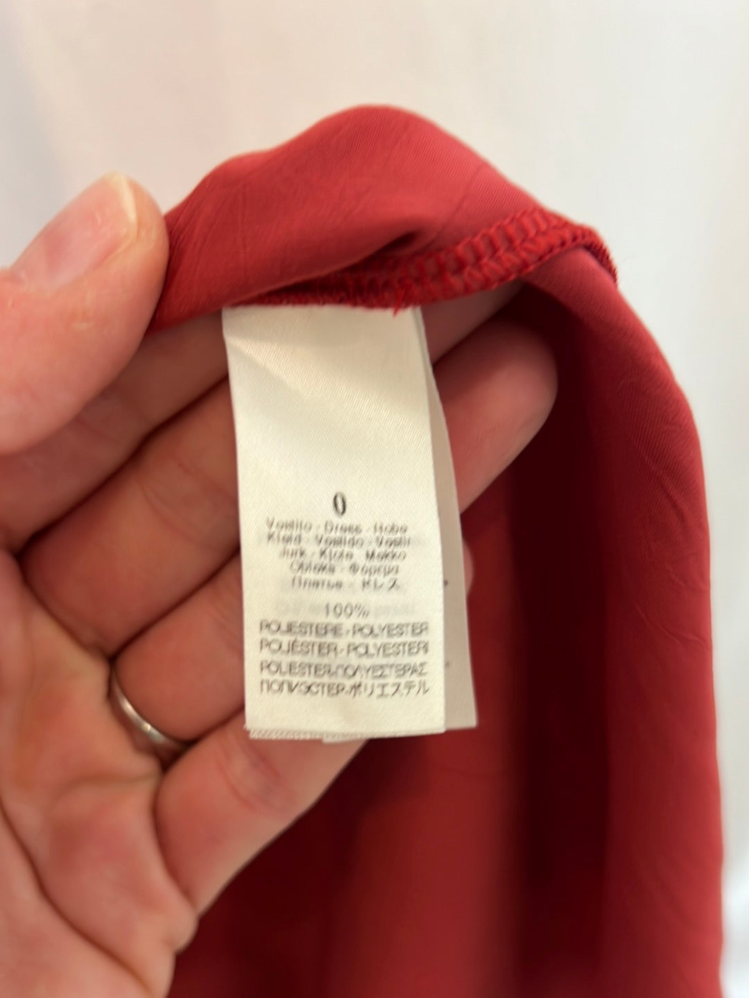 FORTE FORTE. Long flowing satin dress. Size 0 (XS/S)