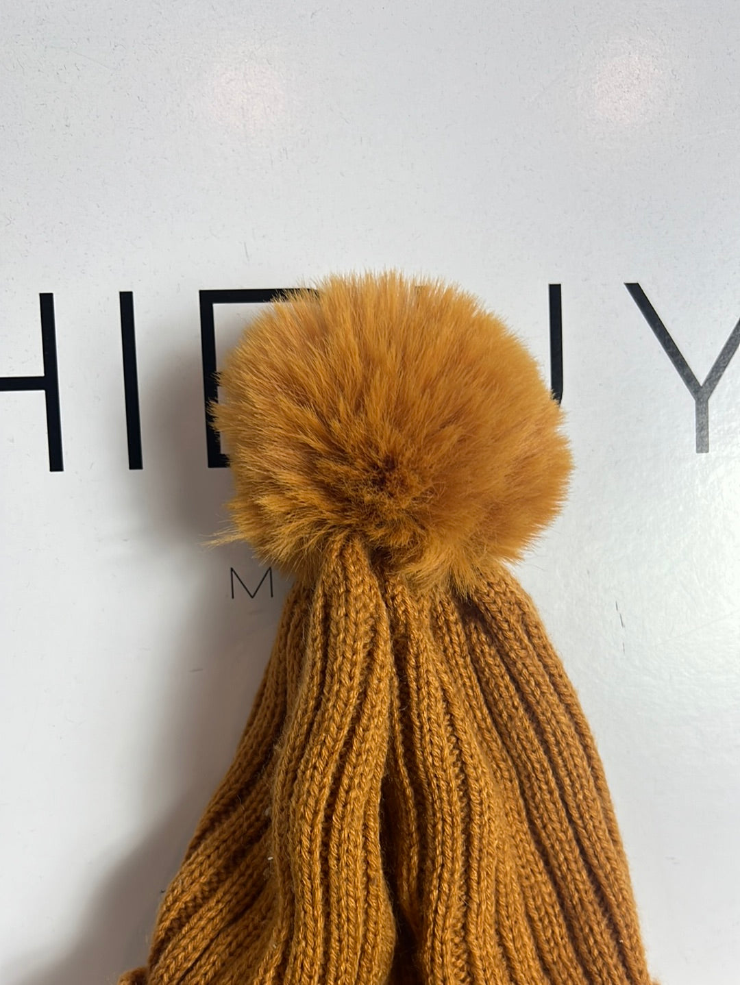 PRIMARK. Mustard Knit Hat. YOU