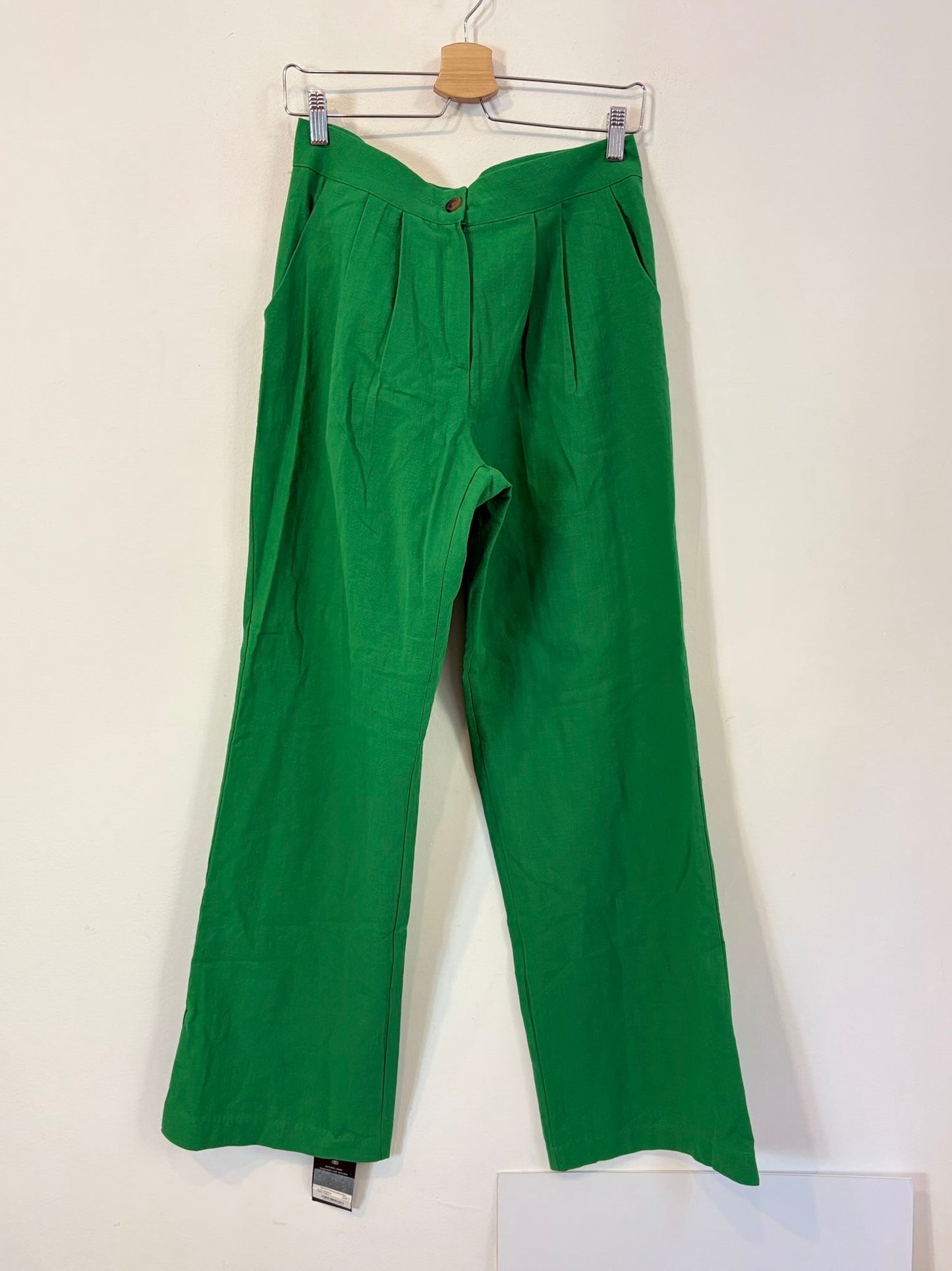 STORETS. Pantalón pinzas algodón