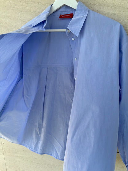 LION OF PORCHES. Camisa azul claro