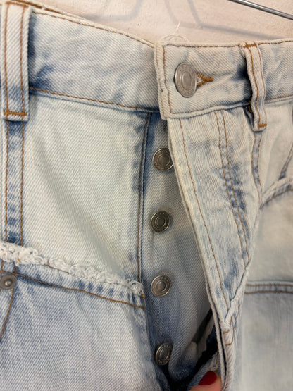 ISABEL MARANT. Denim claro abotonado