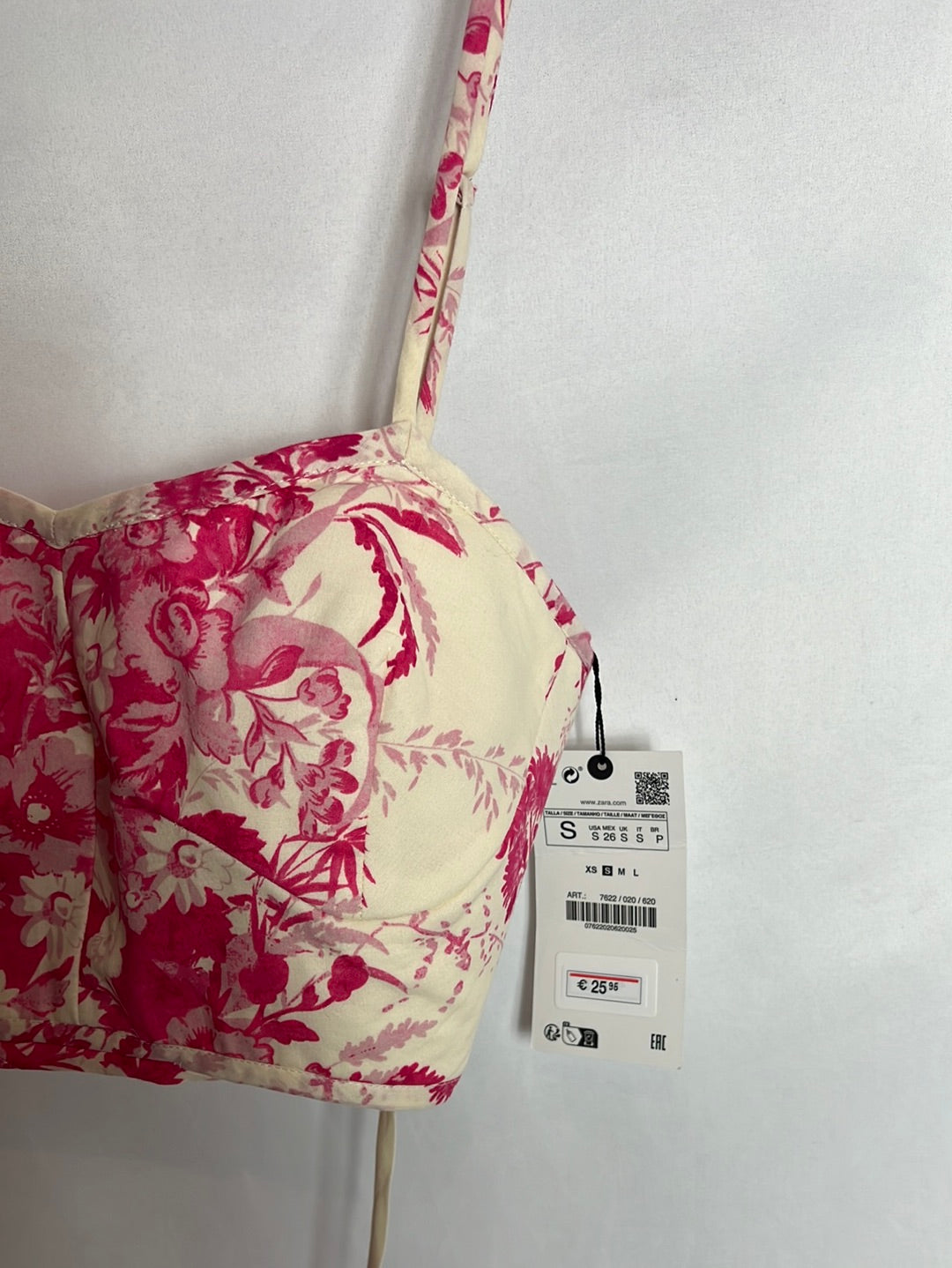 ZARA. Total look falda y top estampado. T S