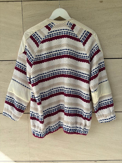 IRO. Chaqueta texturas con piel