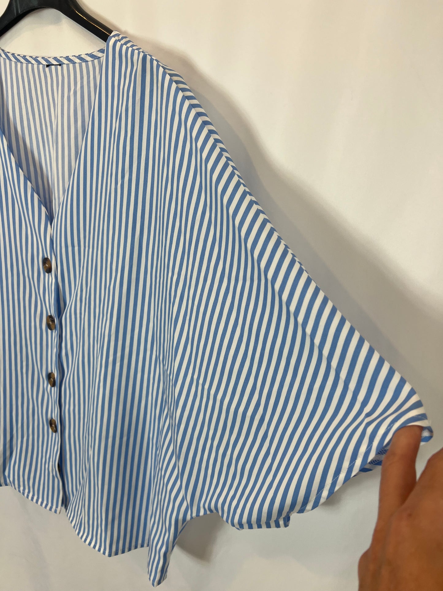 OTRAS. Blusa rayas fluida. T M