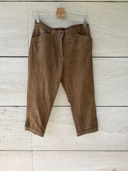TBA. Pantalón Capri piel
