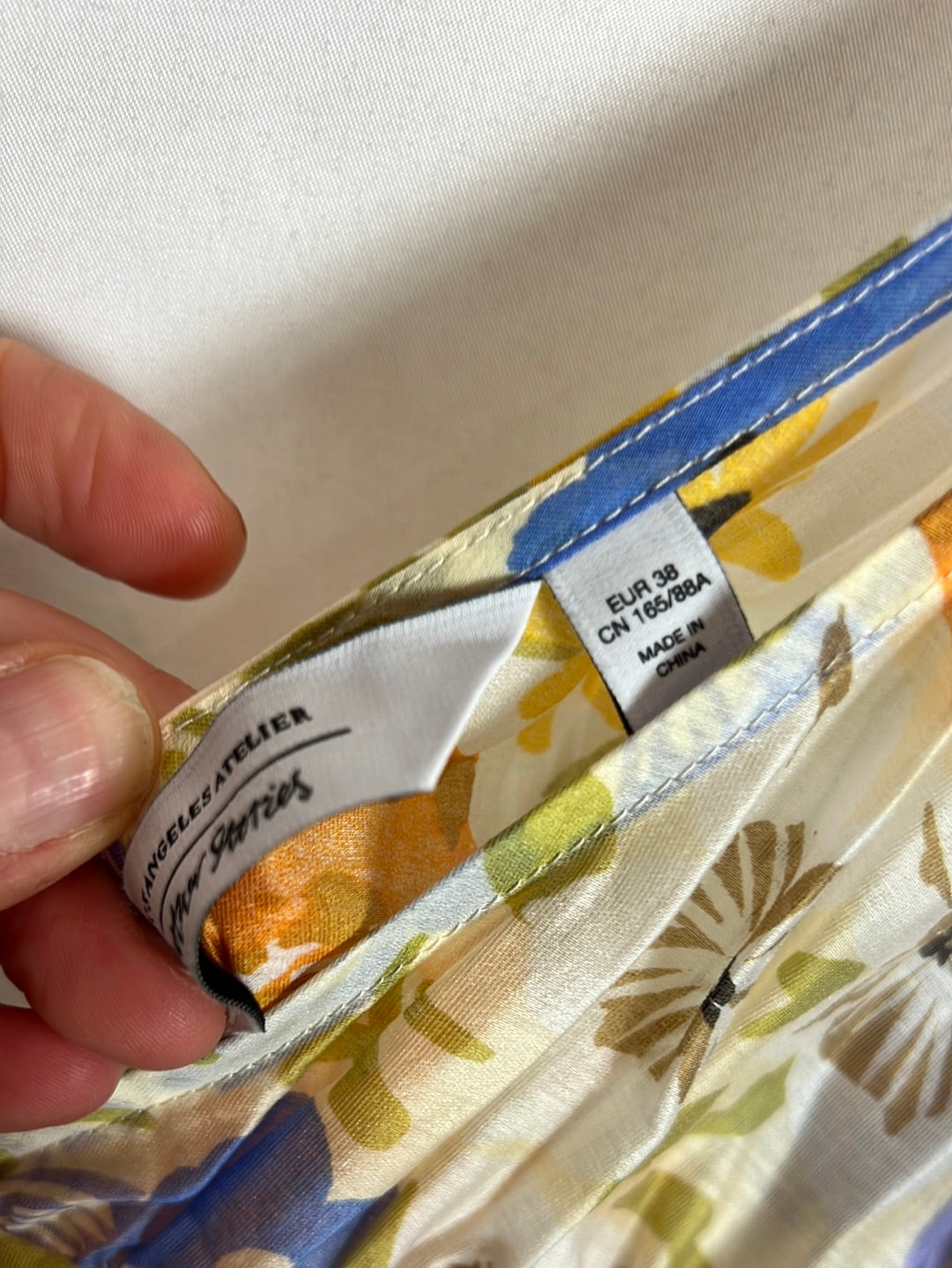 &OTHER STORIES. Vestido midi flores T.38