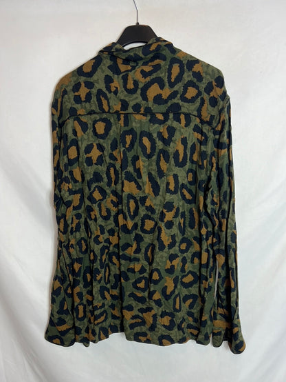 ZADIG&amp;VOLTAIRE. Green print shirt. T.L.