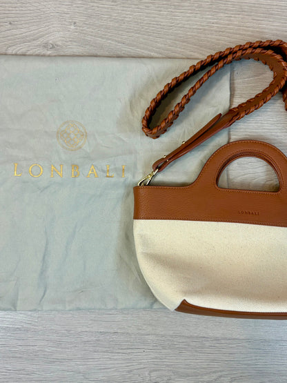 LONBALI. Bolso doble textura