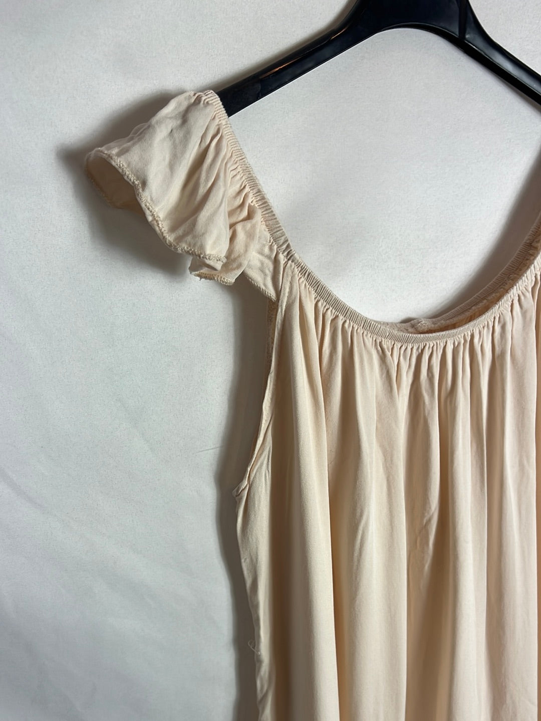 OTRAS. Vestido midi beige claro TU(s)