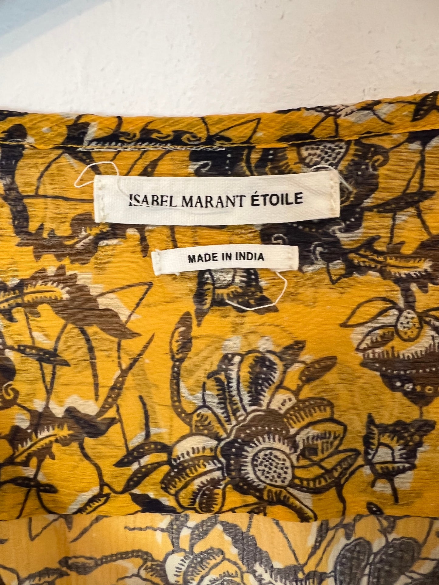 ISABEL MARANT ETOILE- Blusa seda flores