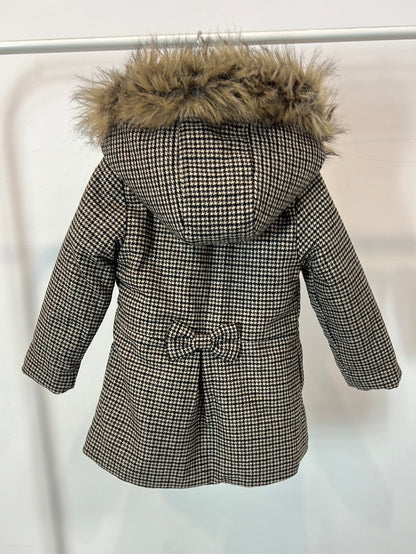 OTHERS. Girl's plaid coat. Size 4 years
