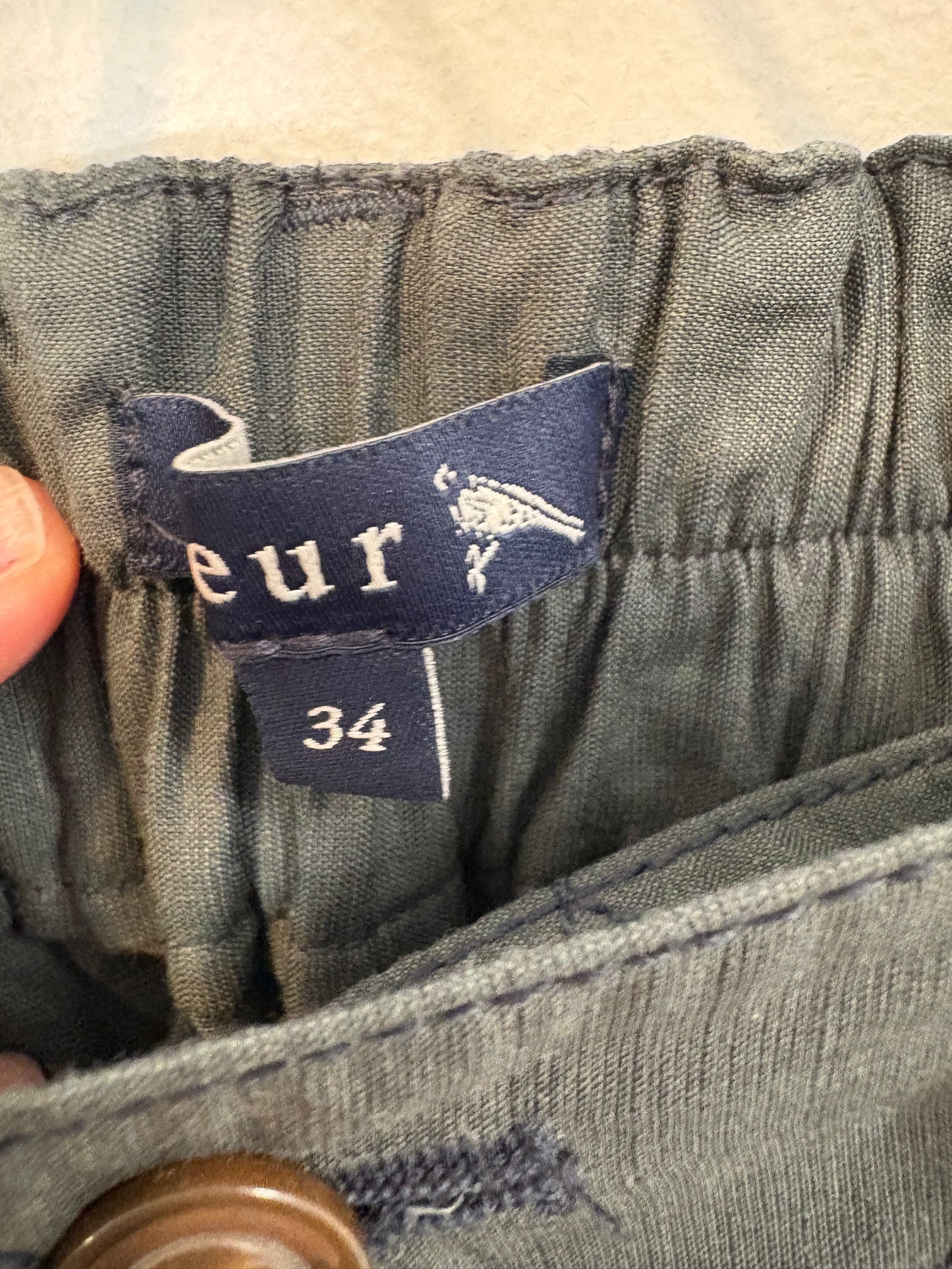 SOEUR. Pantalón pinzas mezcla