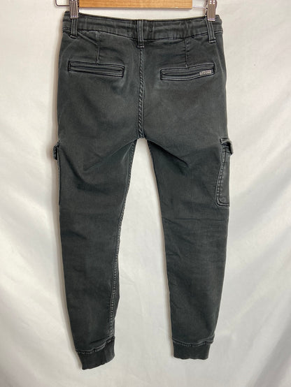 PEPE JEANS. Grey cargo pants, size 10 years