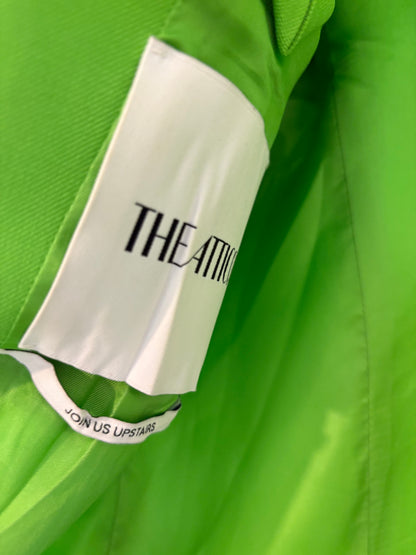 THE ATTICO. Blazer verde hombreras