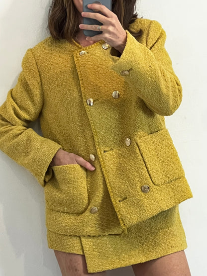 BA&SH. Conjunto mostaza tweed