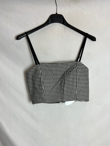 ZOE SHOP. Total look vichy top y falda. T S/M