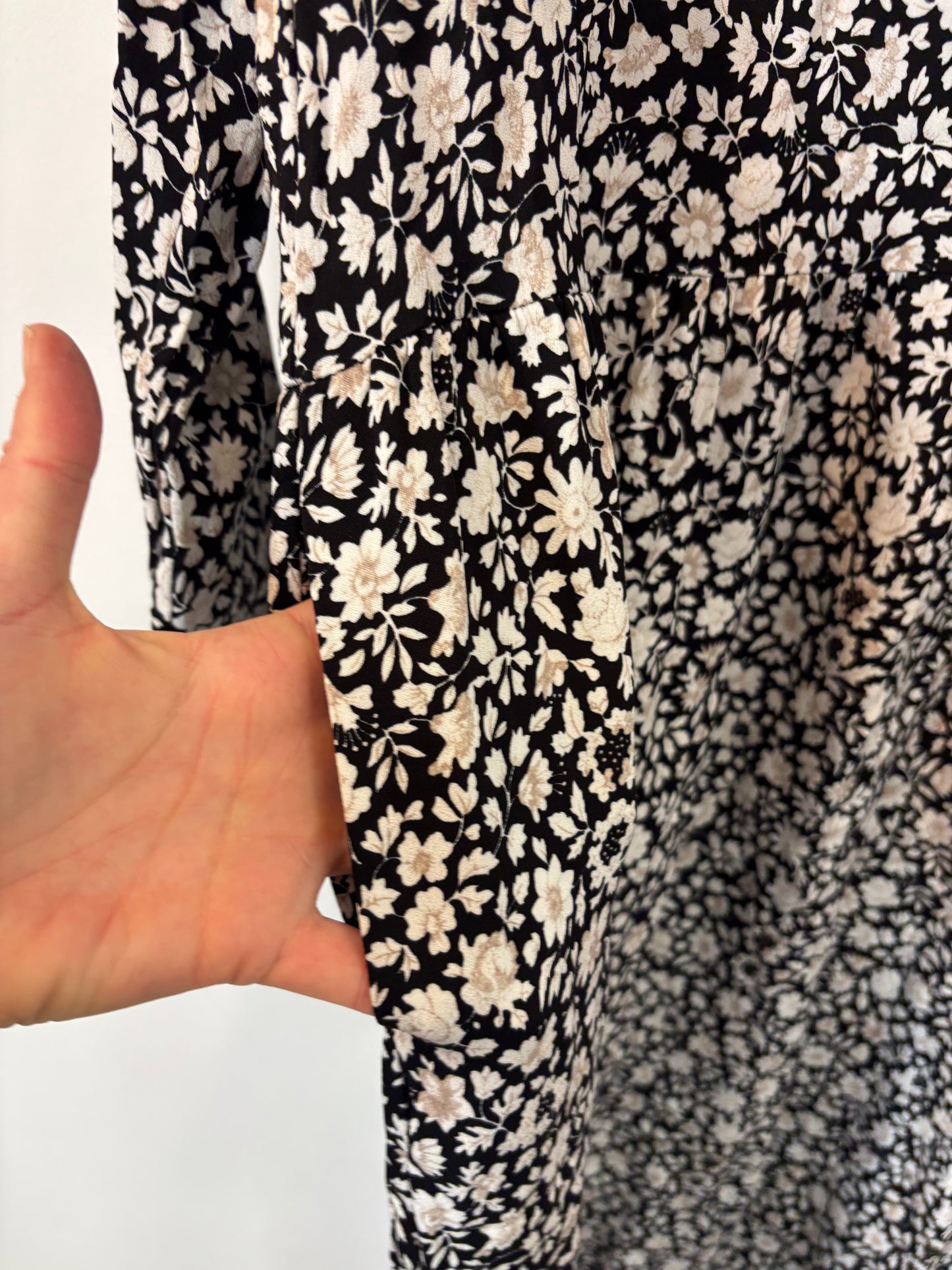 SAMSOE SAMSOE. Vestido largo estampado