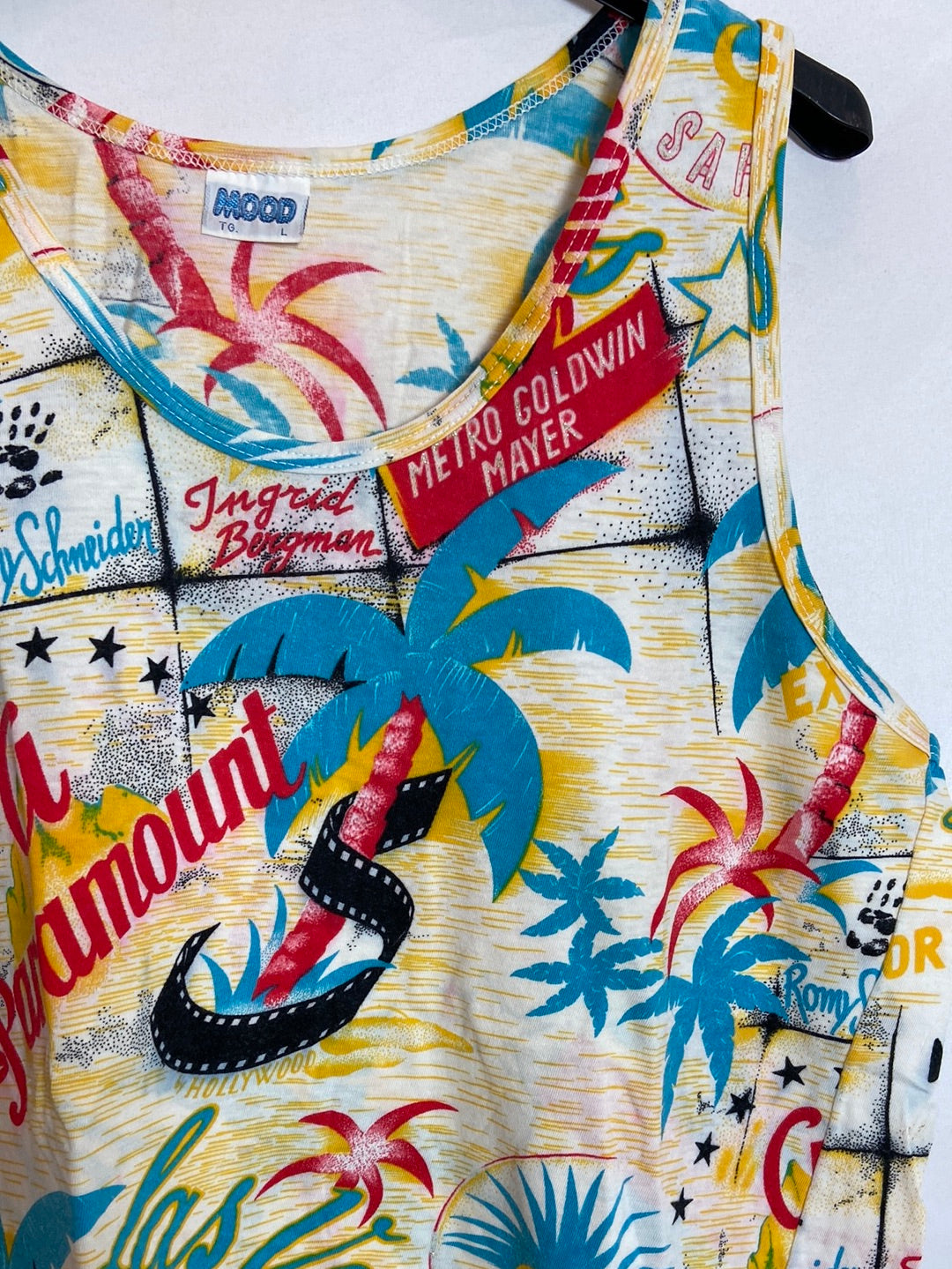 MOOD. Multi-print sleeveless top TL