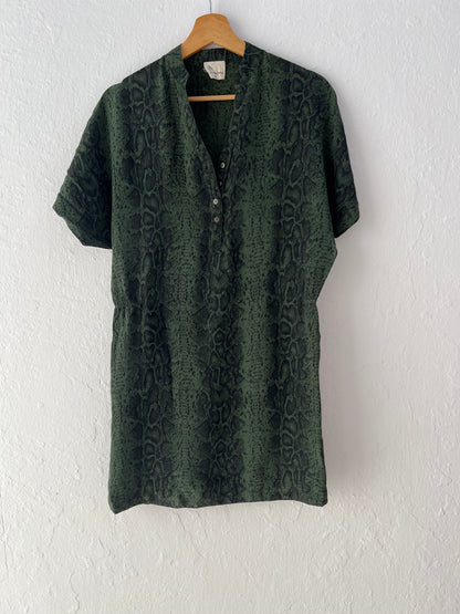 STELLA FOREST. Animal print mini dress T.36