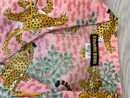 Conjunto algodón estampado tigre