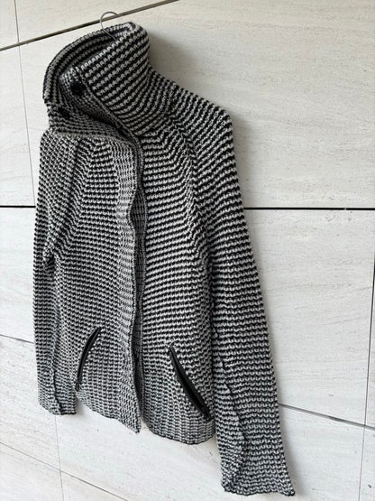 ZADIG & VOLTAIRE. Chaqueta punto mezcla cuello alto