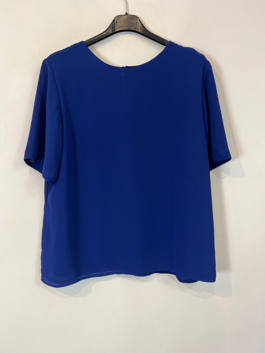 BIMANI. Blusa azul klein T.m