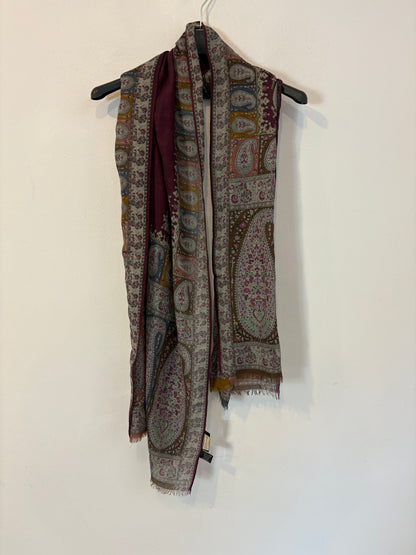 ETRO. Pañuelo estampado seda y lana