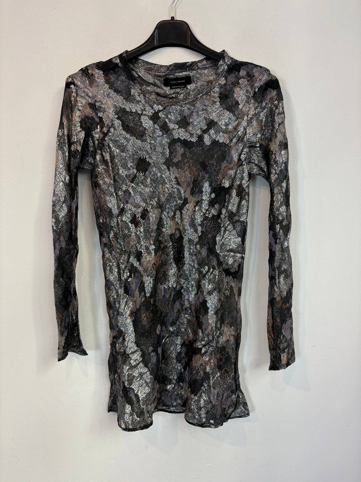 ISABEL MARANT. Blusa seda estampada