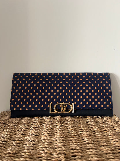 LODI. Cartera de mano lunares