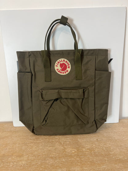 FJALLRAVEN KANKEN. Khaki green backpack/bag