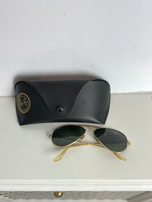 RAYBAN. Gafas estilo piloto cristal verde