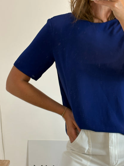 BIMANI. Klein blue blouse Tm