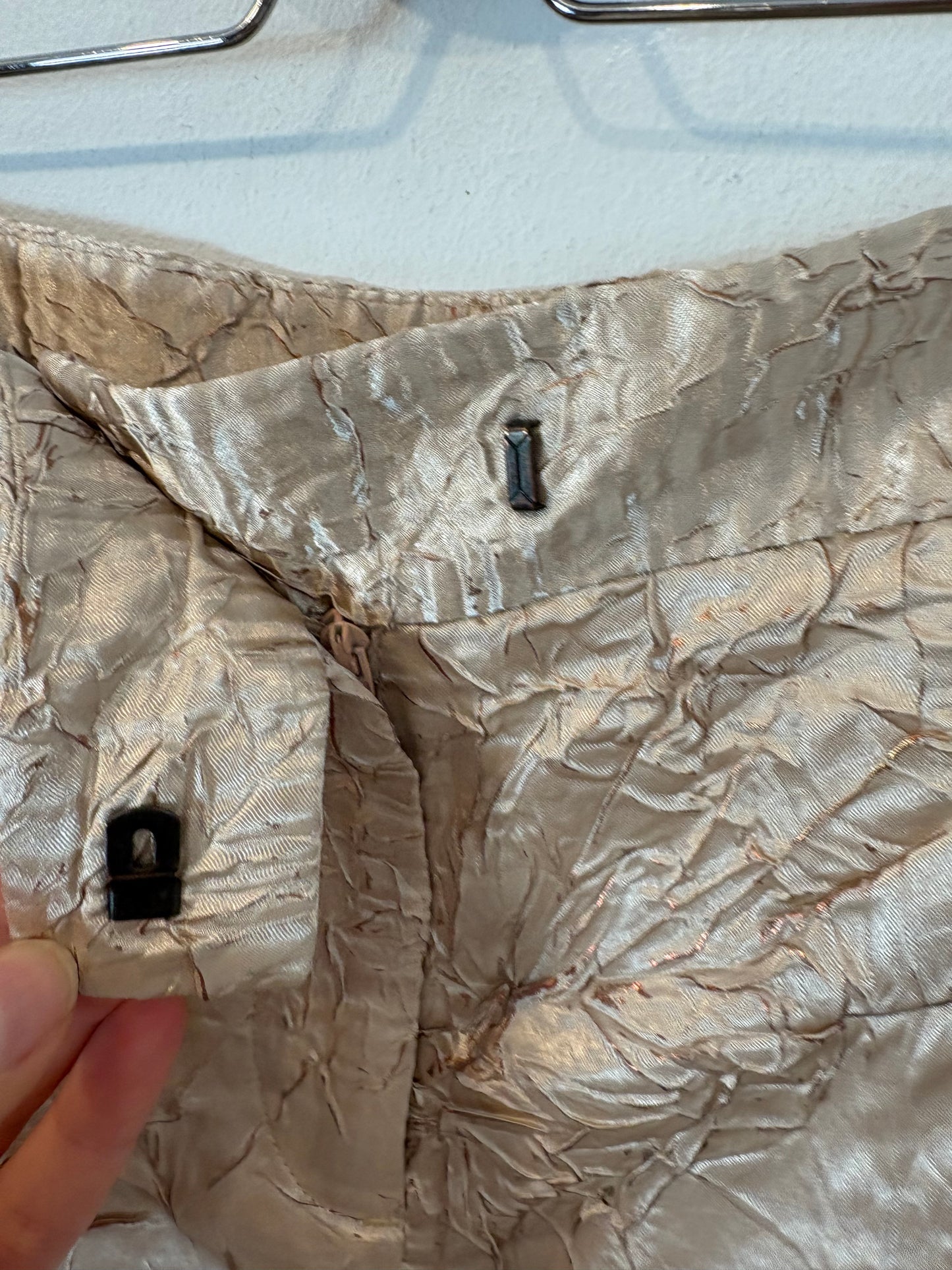 ZARA. Total look: textured pants and top. Size XS