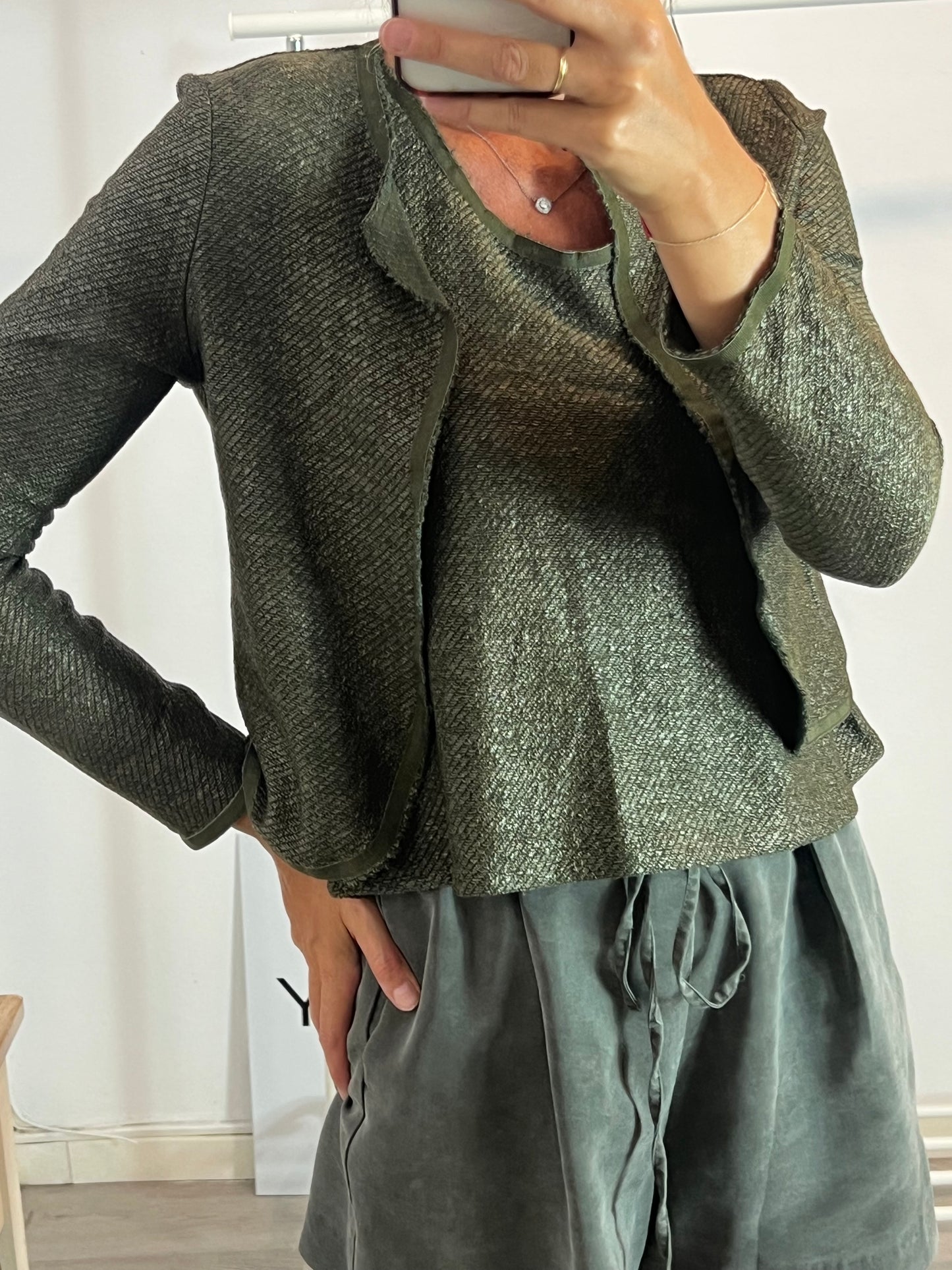 SYSTEMACTION. Ts top and jacket set