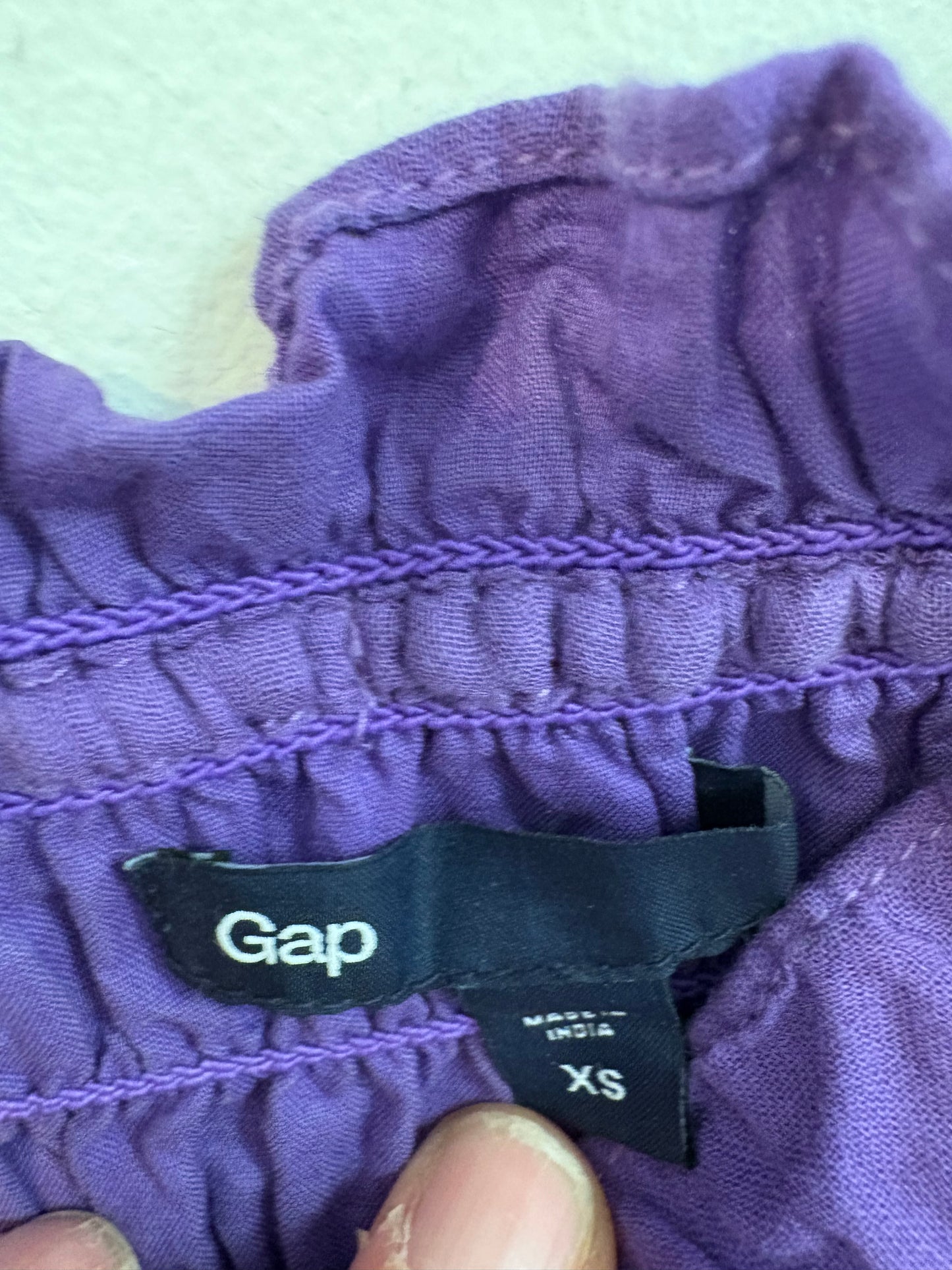 GAP. Purple long dress T.xs