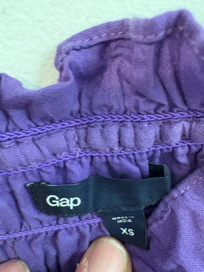 GAP. Purple long dress T.xs