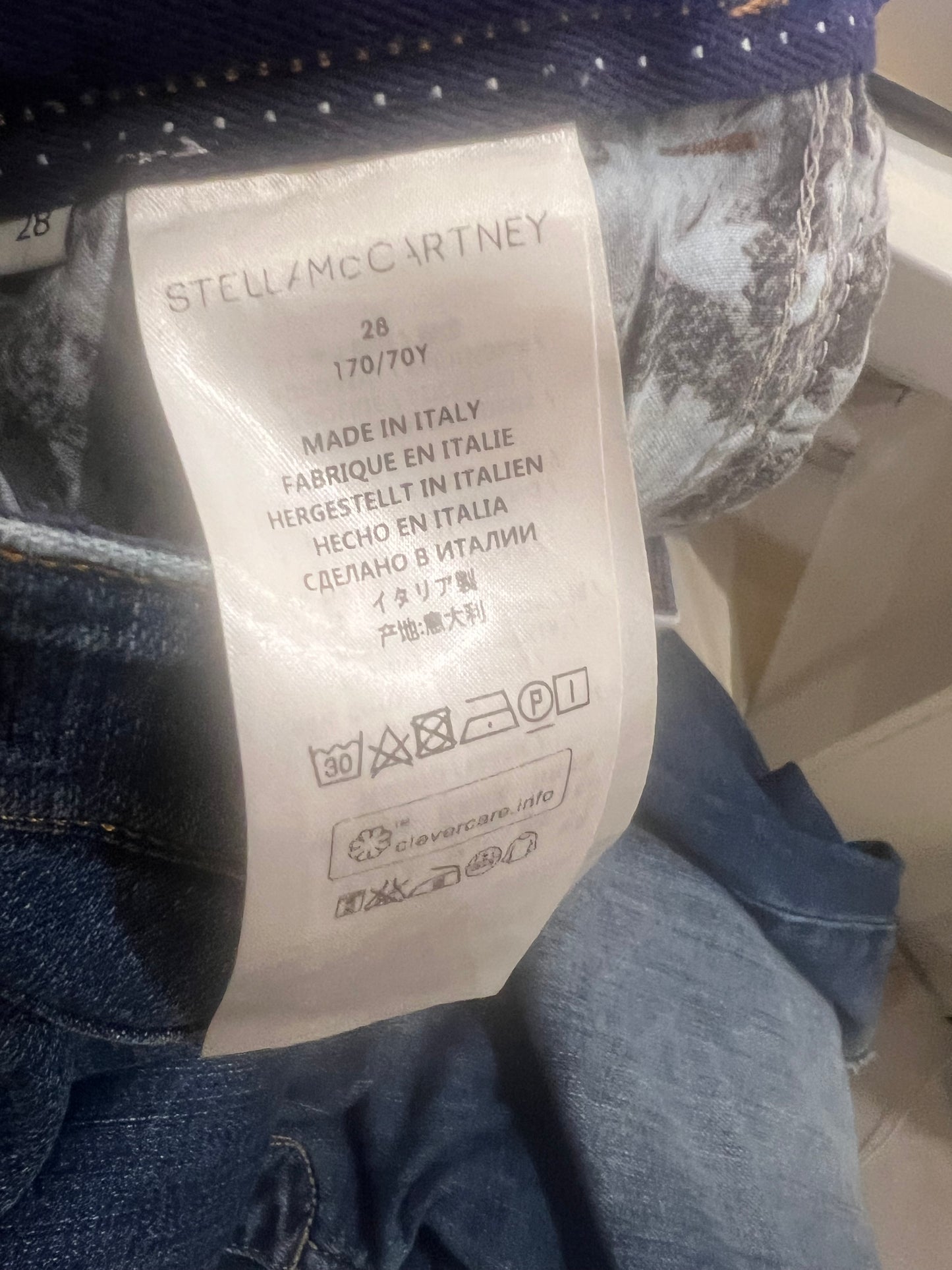 STELLA MCCARTNEY. Embroidered trousers size 40