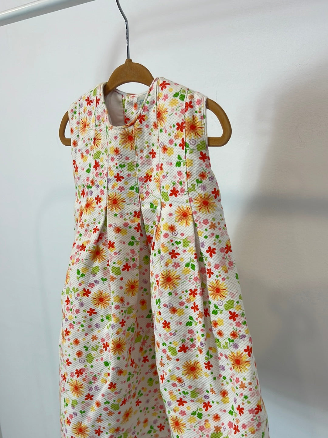 IN EXTENSO. Vestido estampado piqué. T 18 meses