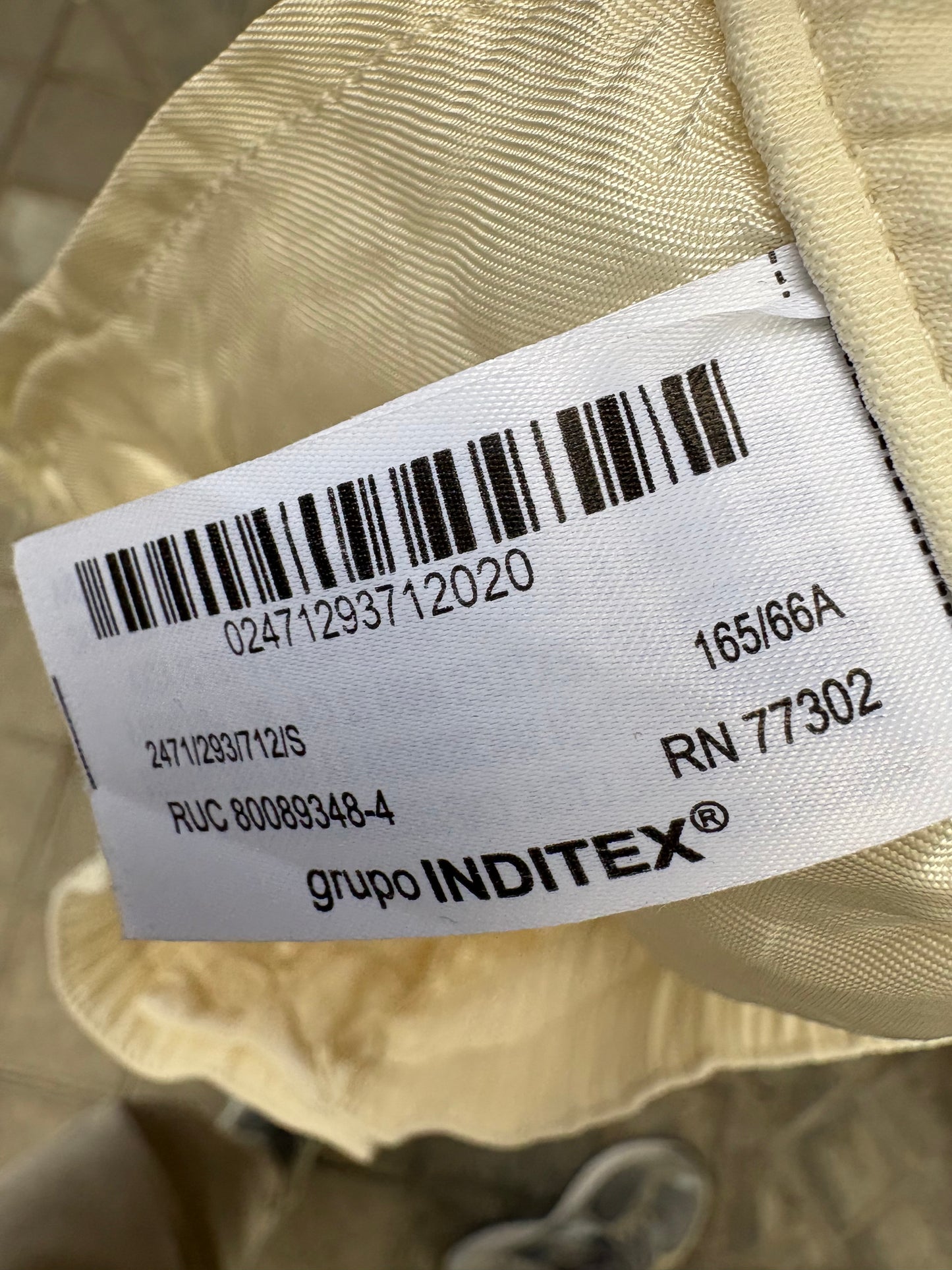 IMAN. White ribbed top Tm