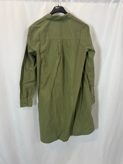 STRADIVARIUS.Green shirt dress TM