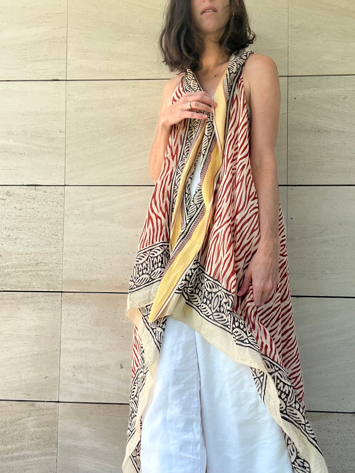 BABBAKI. Printed kimono Tu(s/m)