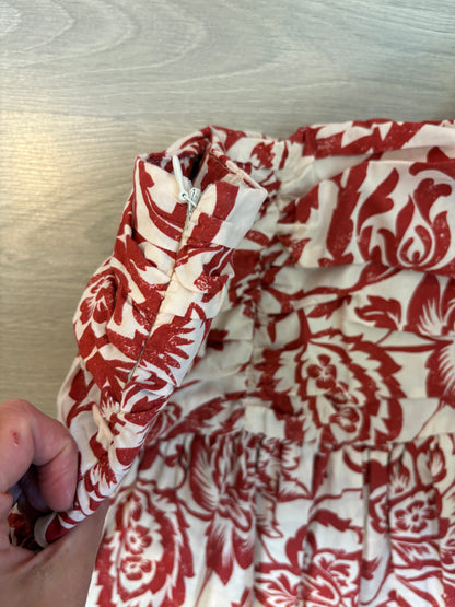 ZARA. Conjunto top y falda estampados