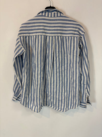 SCALPERS. Camisa lino rayas
