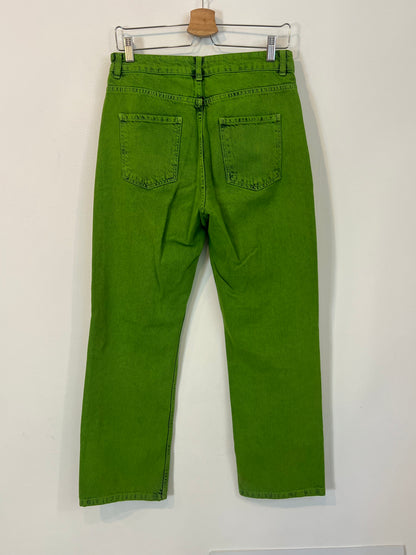 NICOLÍ. Pantalón verde tie dye T.36