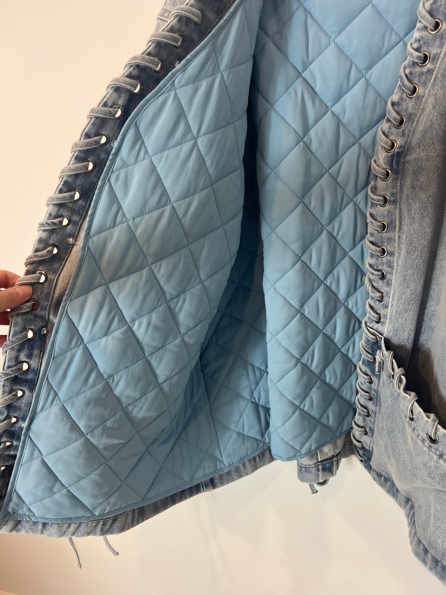 ROTATE. Cazadora vaquera oversized T.s