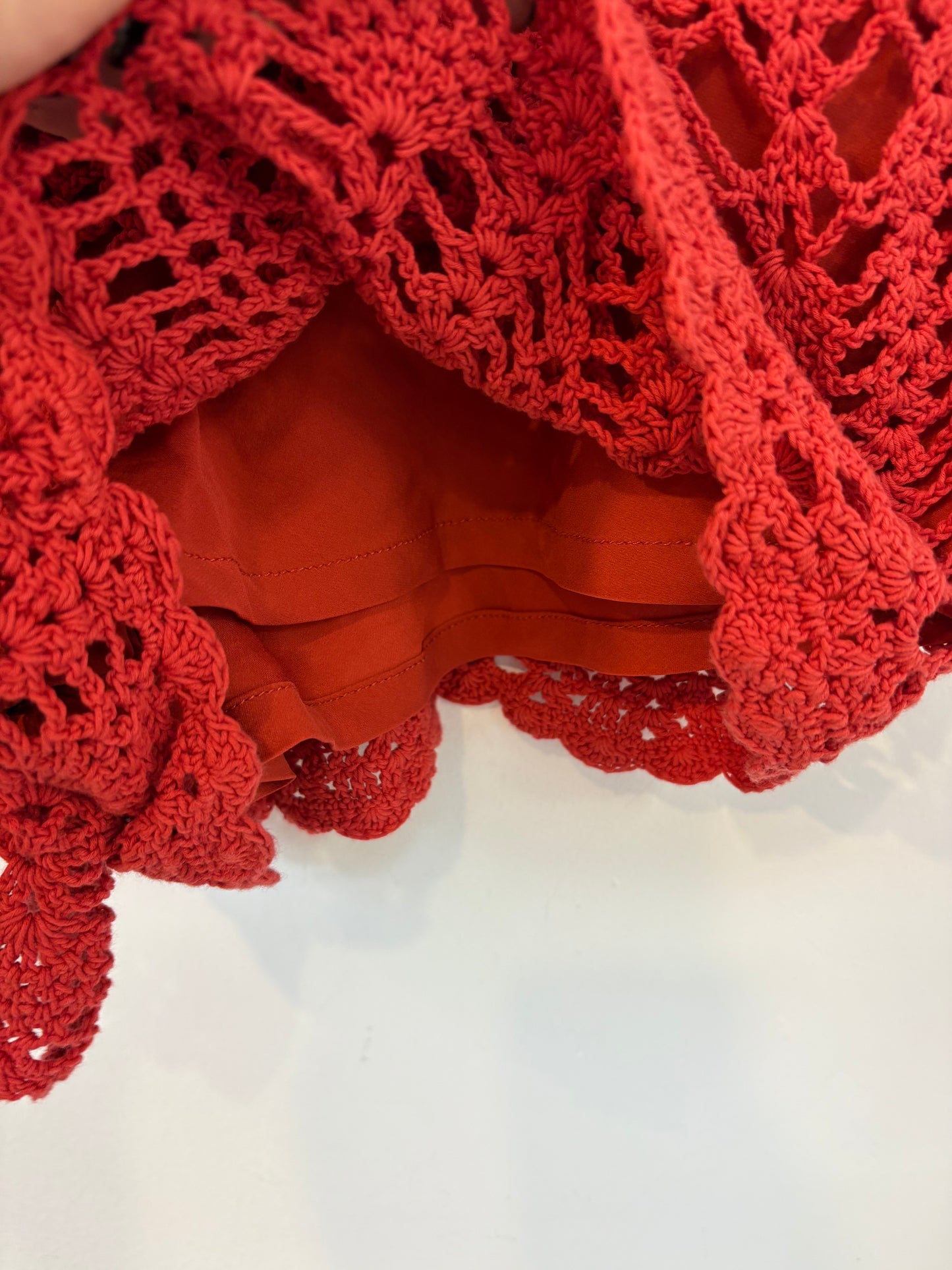 RALPH LAUREN. Crochet tile Bermuda shorts TM