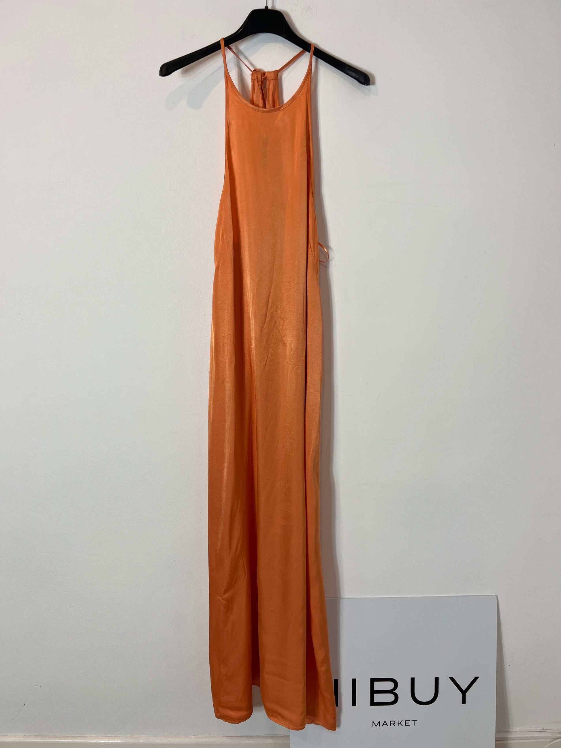 Vestido largo satinado T M – Hibuy market1