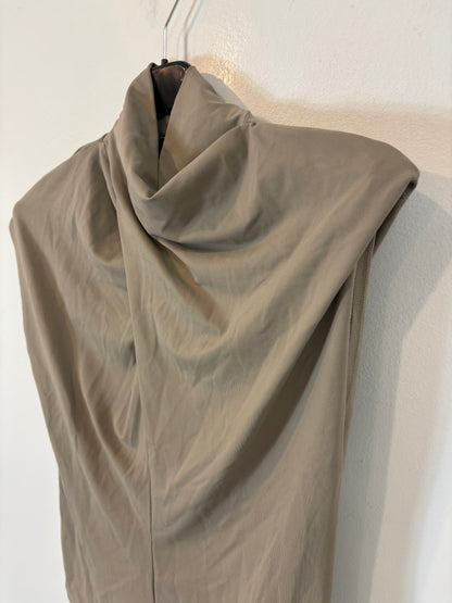 ZARA. Top punto elástico topo. T S