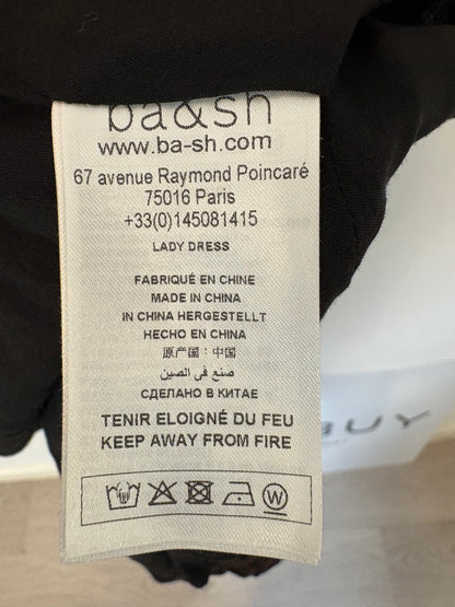 BA&SH. Vestido largo fluido cruzado