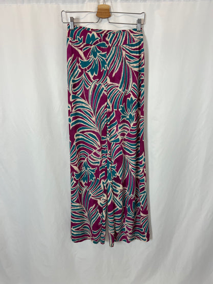 OTHERS. Printed stretch flowy trousers. TS